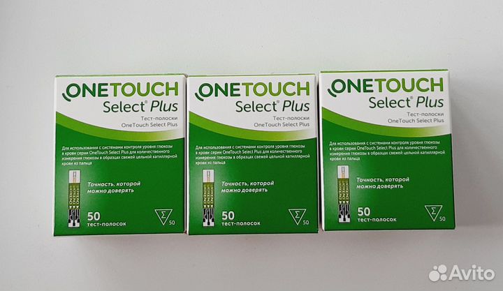 Тест полоски one touch select plus