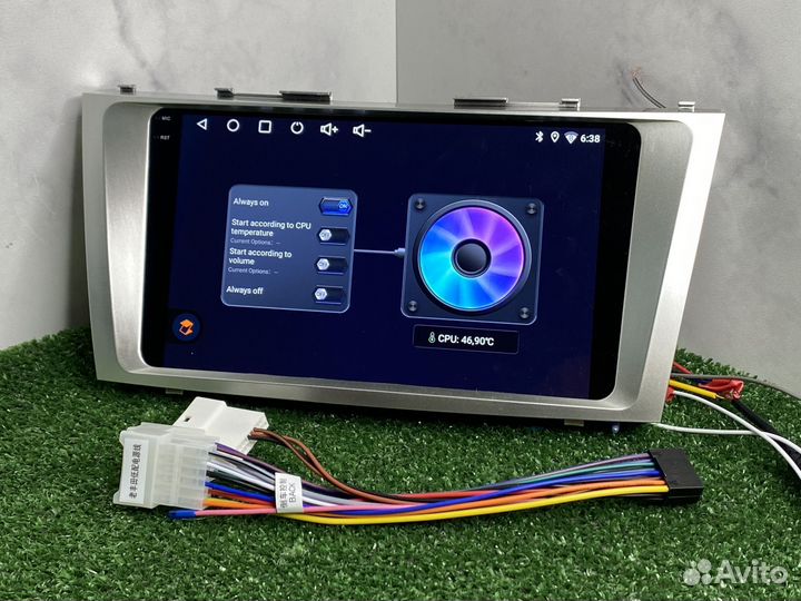 Магнитола на toyota camry 40 2006-2011 арт861