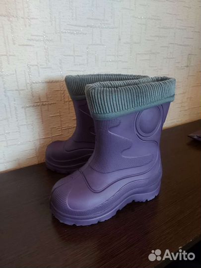 Детские резиновые сапоги