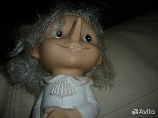 Резиновая игрушка Буратино.26 см СССР