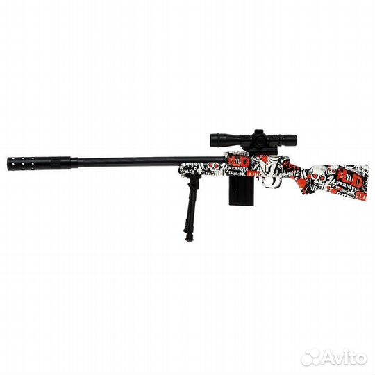 Снайперская винтовка М24, стреляет гелевыми пулями