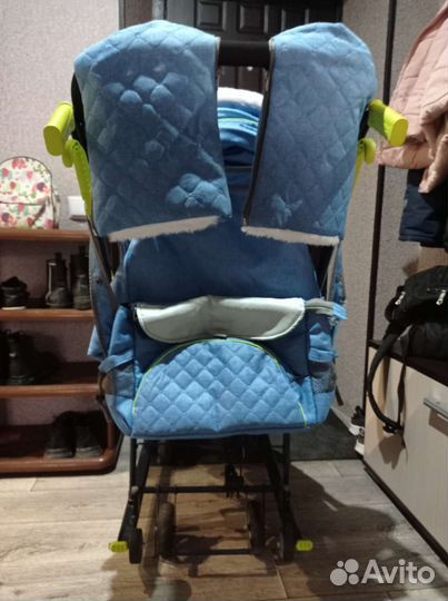 Санки коляска ника