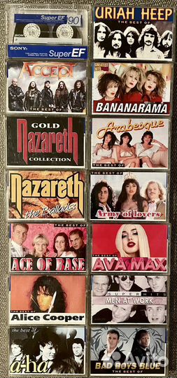 Кассеты с записями