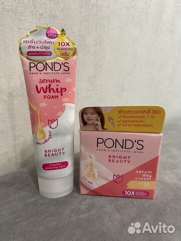 Крем для лица и пенка Pond's