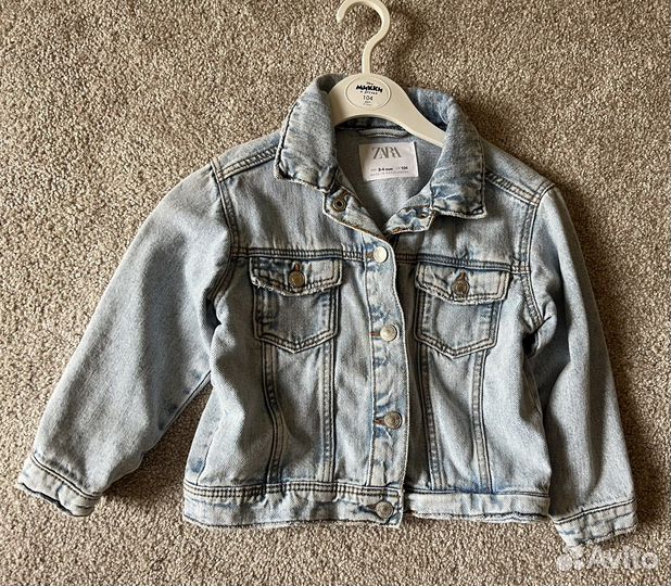 Джинсовая куртка Zara 104