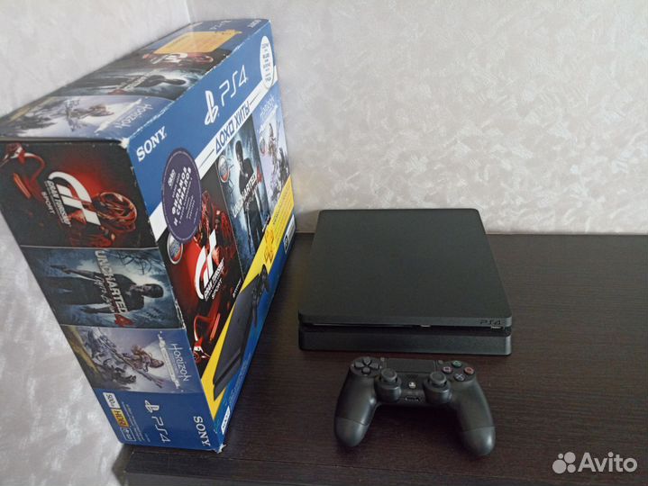 Ps 4 slim 9.00 прошитая 3000+ игр