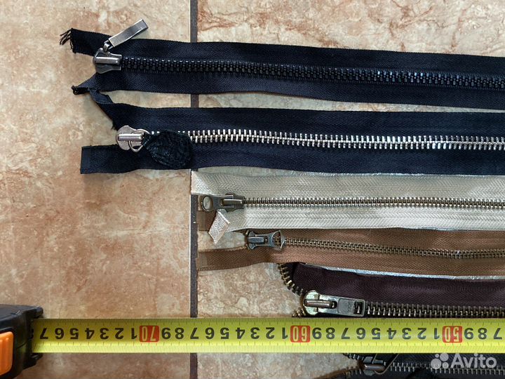 Коллекционные замки молния YKK, emar