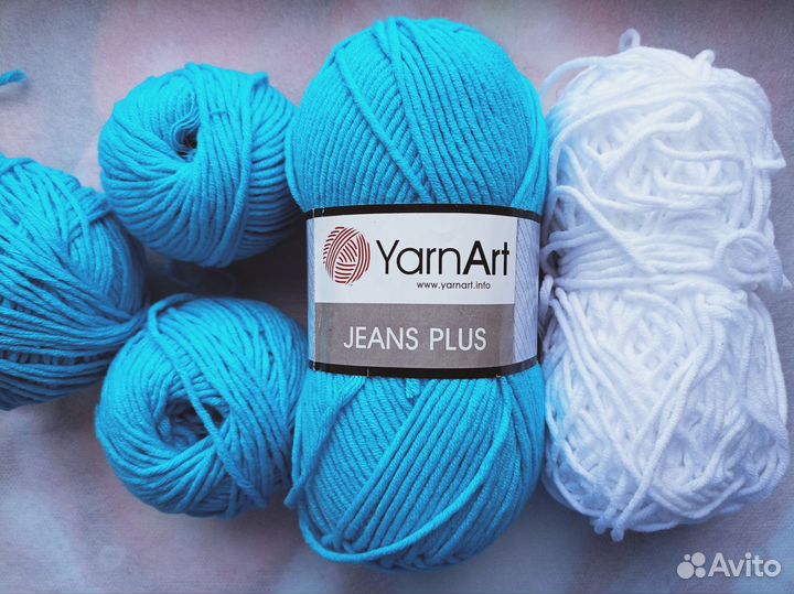 Пряжа yarnart jeans plus