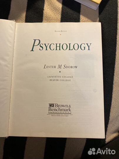 Psychology lester m sdorow