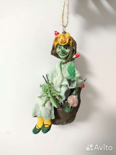 Ватные елочные игрушки, серия 