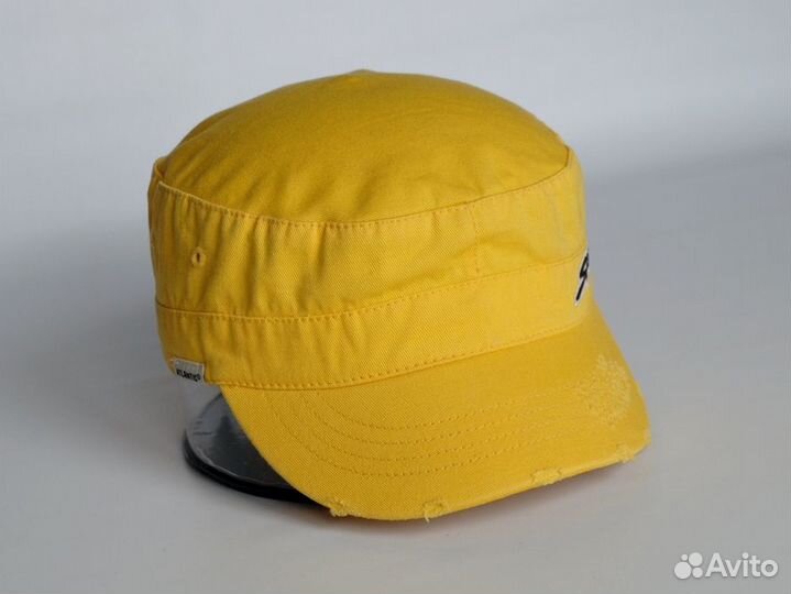 Бейсболка желтая 