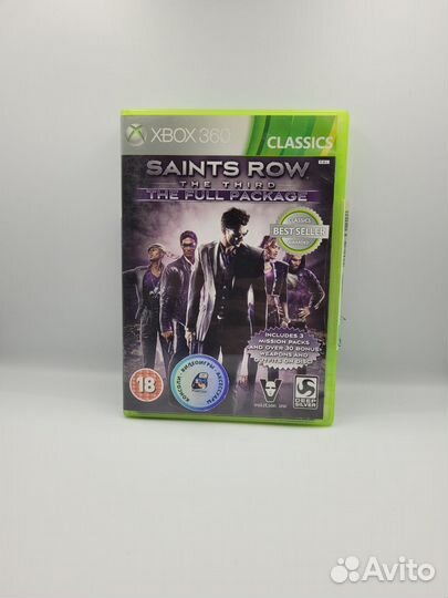 Saints Row: The Third The Full Package xbox360(б/у