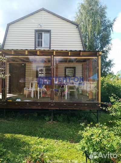 Мягкое стекло для беседок