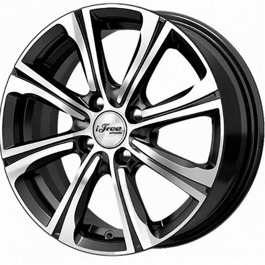 Диски iFree Апероль 6x15 4x100 ET45 D60.1 Блэк Джек