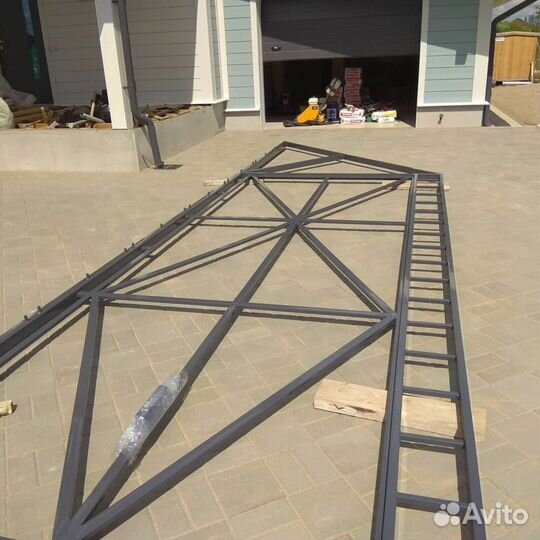 Каркас для откатных ворот