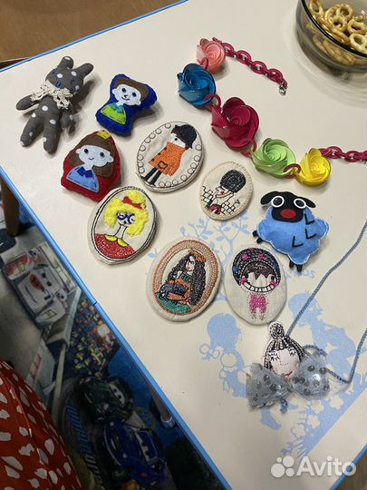 Брошки ручной работы