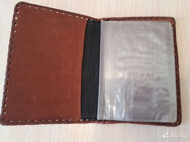 Портмоне. Натуральная кожа. Ручная работа