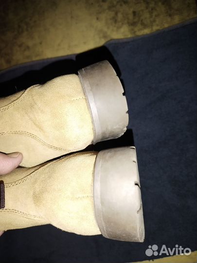 Полусапоги зимние. Уни секс.38р. Нубук