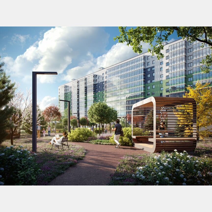 1-к. квартира, 36,9 м², 11/12 эт.