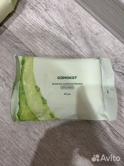 Бумага туалетная влажная, алоэ вера 70/40 шт