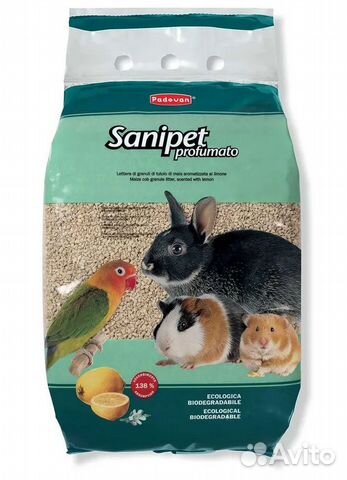Наполнитель Padovan Sanipet Profumato 10л
