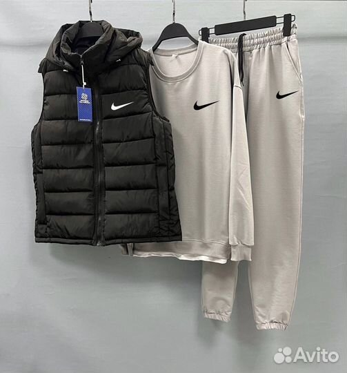 Спортивный костюм мужской новый Nike тройка