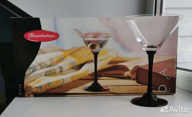 Бокалы для мартини (4 коробки)