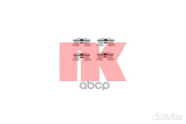 Комплект монтажный торм. колодок Chevrolet Lace