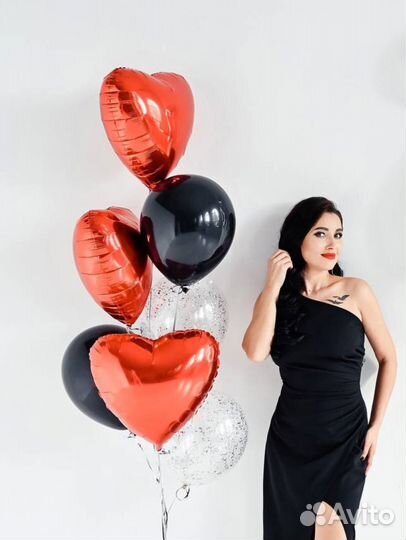 Воздушные гелиевые шары латексные с доставкой