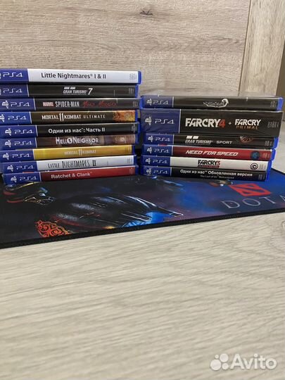 Диски игры на ps4