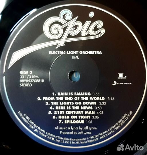 Виниловая пластинка Electric Light Orchestra-Time