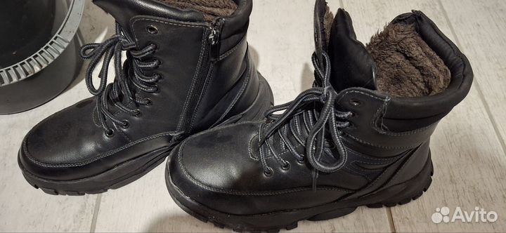 Ботинки зимние для мальчика 37 38