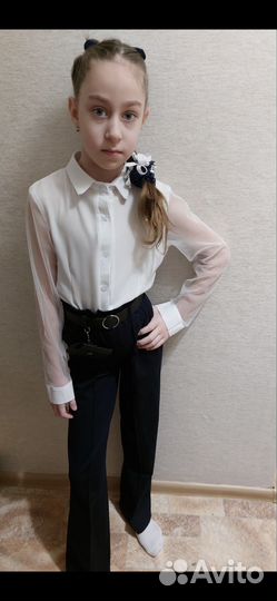 Брюки школьные на девочку