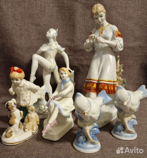 Фарфор статуэтки СССР