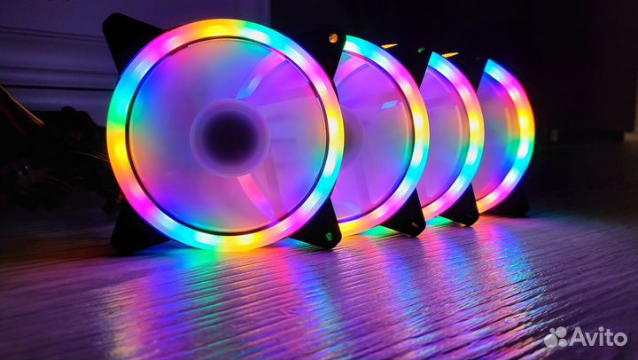 Вентилятор 120мм с подсветкой 3pin