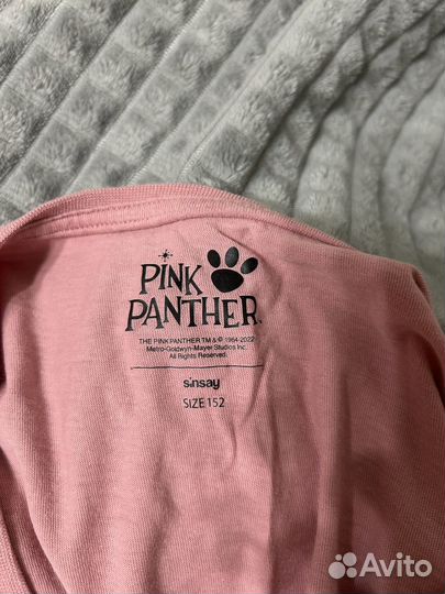 Футболка детская для девочки Розовая пантера