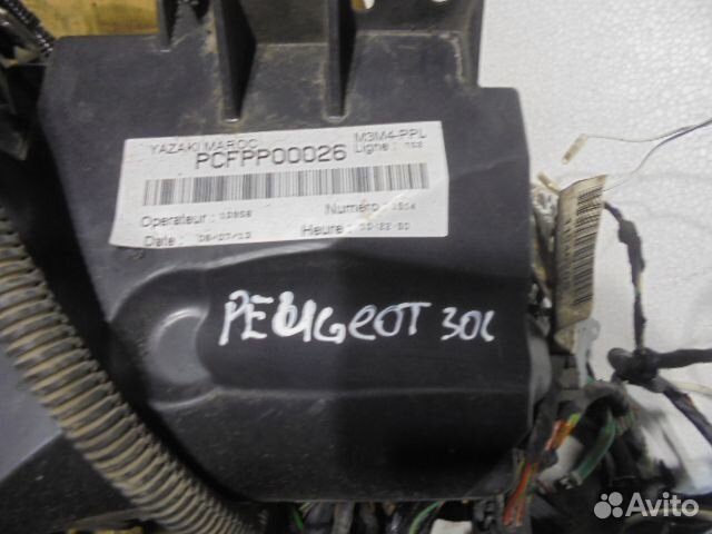 Проводка моторная,салонная Peugeot 301