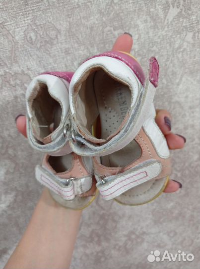 Сандалии ортопедические детские 19 размер