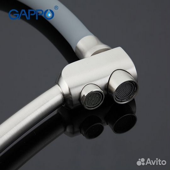 Смеситель для кухни с гибким изливом gappo G4398