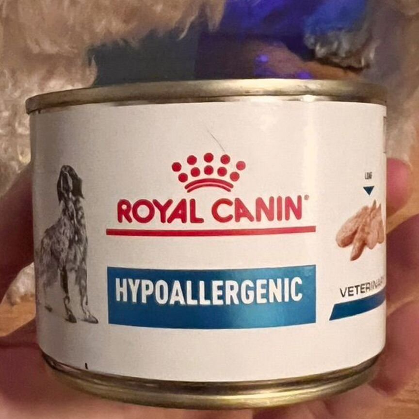 Влажный корм для собак гипоаллергенный Royal Canin