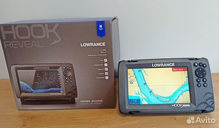 Lowrance Hook Reveal 7 RUS Tripleshot