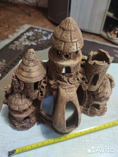 Замок декоративный в аквариум