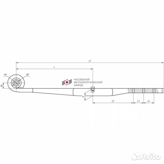 Полурессора для Fruehauf