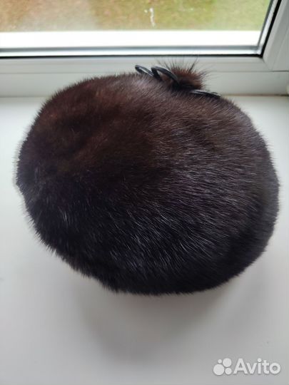 Шапка норковая женская