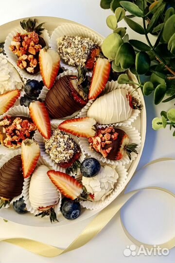 Клубника в бельгийском шоколаде