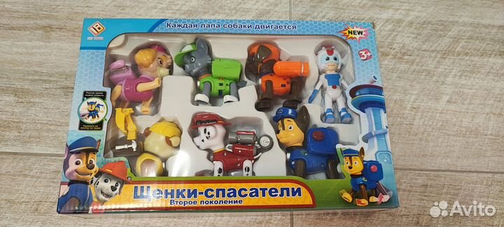 Набор фигурок Щенячии патруль (Щенки спасатели)