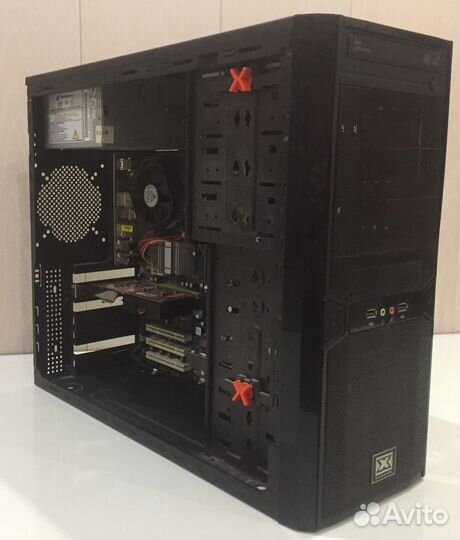 Intel Xeon E5440, GT 430 (1 GB), Озу 4GB, HDD 320