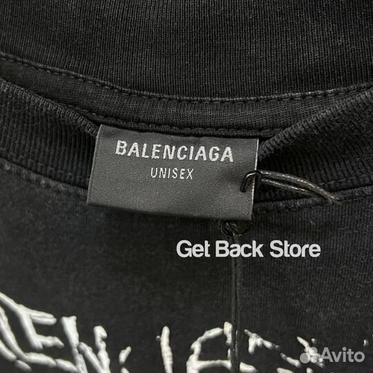 Футболка Balenciaga оверсайз