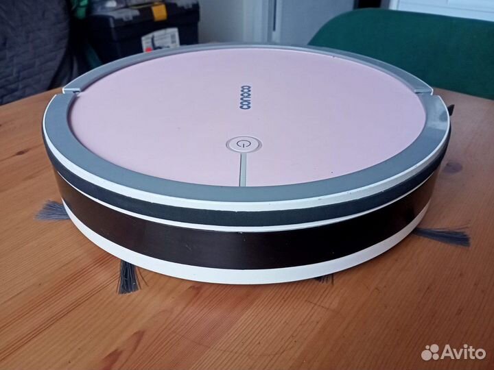 Робот пылесос conoco розовый 1602