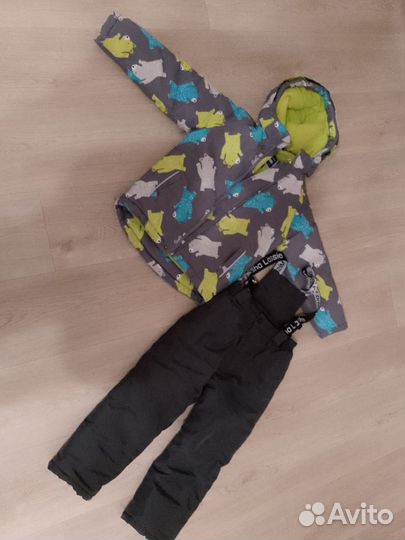 Зимний комбинезон lassie 104 для мальчика
